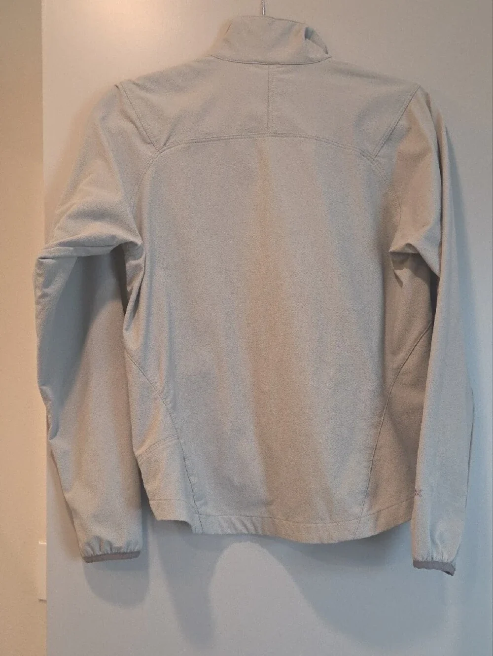 The North Face Beige Quarter-Zip Pullover Jacket